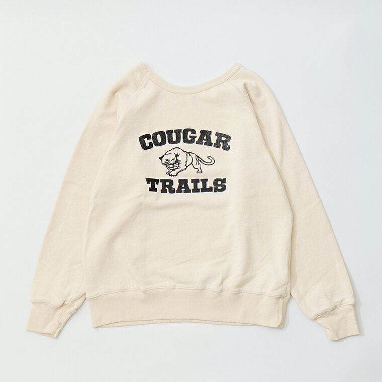 MIXTA (�ߥ�����) L/S CREW NECK RAGLAN SWEAT SHIRT COUGAR - NATURAL ����ꥫ�� �ȥ졼�ʡ� ��� ��...