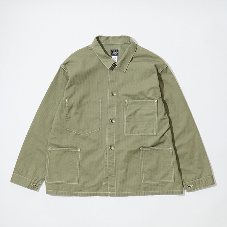 楽天市場】post overalls（カラーカーキグリーン）（メンズ