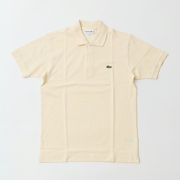 Rakuten - [並行輸入品]FRANCE LACOSTE (フランスラコステ) S/S PIQUE POLO - 056 NATUREL CLAIR BEIGE フララコ ポロシャツ メンズ