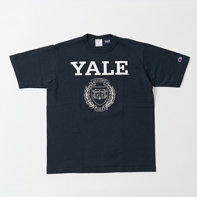 Rakuten - CHAMPION (チャンピオン) T-1011 SHORT SLEEVE T SHIRT YALE - 370 NAVY Tシャツ T1011 イェール大学’