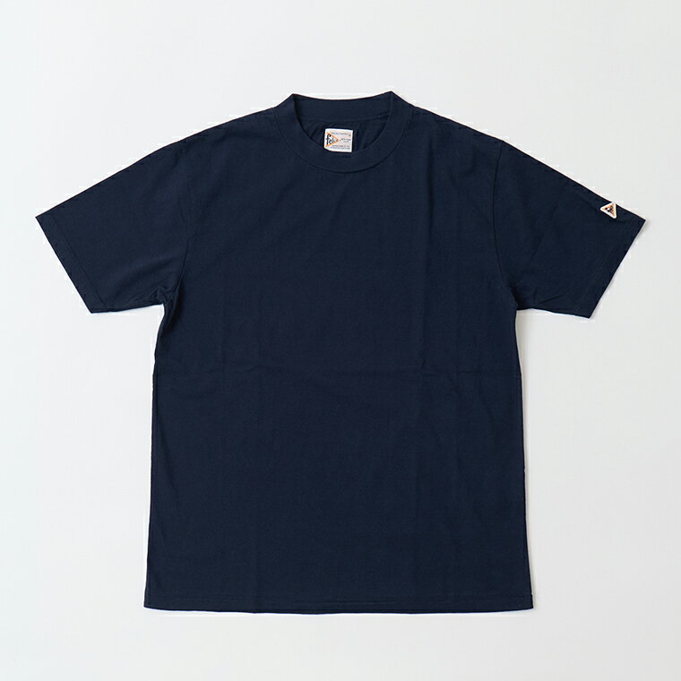 Rakuten - FELCO (フェルコ) S/S HI CREW TEE 5oz 30SINGLE CALIFORNIA JERSEY - A.NAVY Tシャツ メンズ