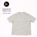 FELCO (フェルコ) S/S NEW INVERSE WEAVE TEE 7oz 18SINGLE JERSEY - HEATHER GREY Tシャツ メンズ アメカジ 1