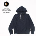 FELCO (フェルコ) 12oz TERRY INVERSE WEAVE PULLOVER PARKA - ITALIAN NAVY パーカー メンズ’