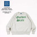 CALIFOLKS (カリフォークス) CHAMPION REVERSE WEAVE CREW NECK SWEAT - GARDEN STATE_OXFORD スウェット トレーナー メンズ