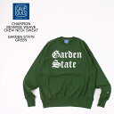 CALIFOLKS (カリフォークス) CHAMPION REVERSE WEAVE CREW NECK SWEAT - GARDEN STATE_DK.GREEN スウェット トレーナー メンズ