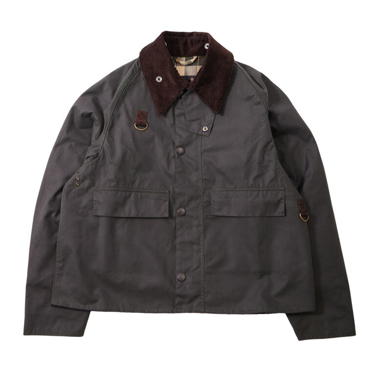 バブアー ジャケット メンズ BARBOUR (バブアー) SPEY - SAGE ブルゾン メンズ オイルドジャケット