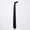 D.C. WHITE (fB[V[zCg) ARROW KNIT TIE - BLACK lN^C Y