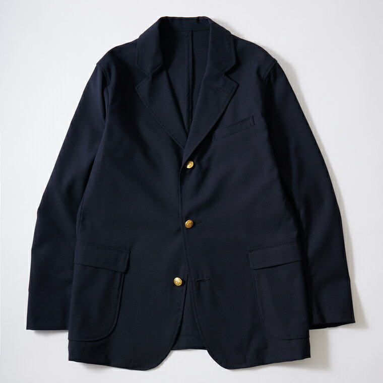 WORKERS (ワーカーズ) IVY BLAZER COMBAT WOOL TROPICAL - NAVY ブレザー メンズ 1