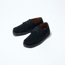 PADMORE&BARNS (phAAho[Y) WILLOW LOW SUEDE - BLACK SUEDE JVV[Y Y