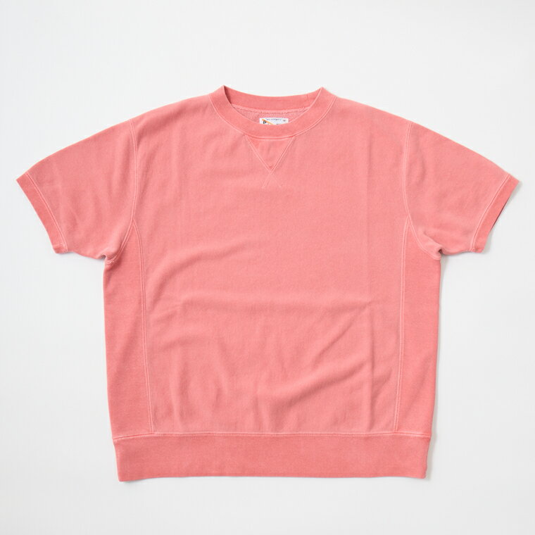 Rakuten - FELCO (フェルコ) 10oz LT WEIGHT FRENCH TERRY S/S INVERSE WEAVE SWEAT CLASSIC FIT - PG RED 半袖 スウェット メンズ’