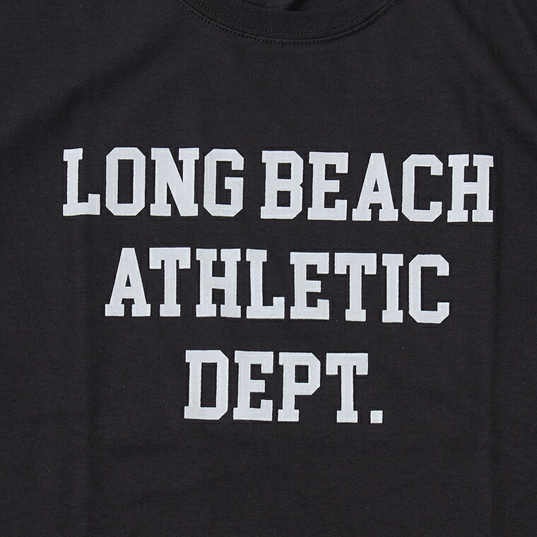 CALIFOLKS (カリフォークス) CHAMPION 6oz T SHIRT LONG BEACH ATHLETIC - BLACK ...