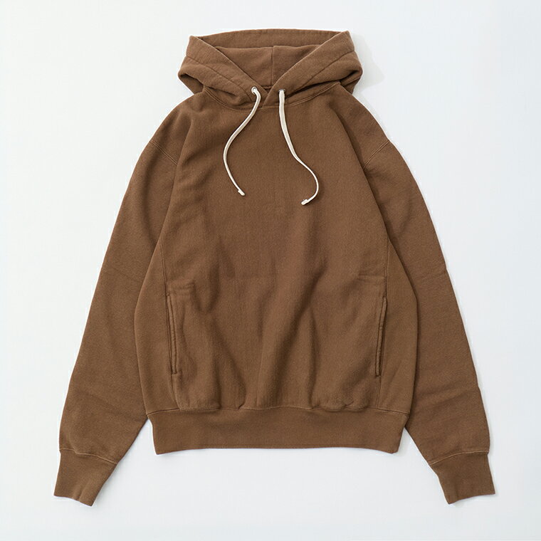 Rakuten - FELCO (フェルコ) 16oz TERRY CLASSIC FIT INVERSE WEAVE SWEAT HOODED PULLOVER - BW BROWN パーカー メンズ