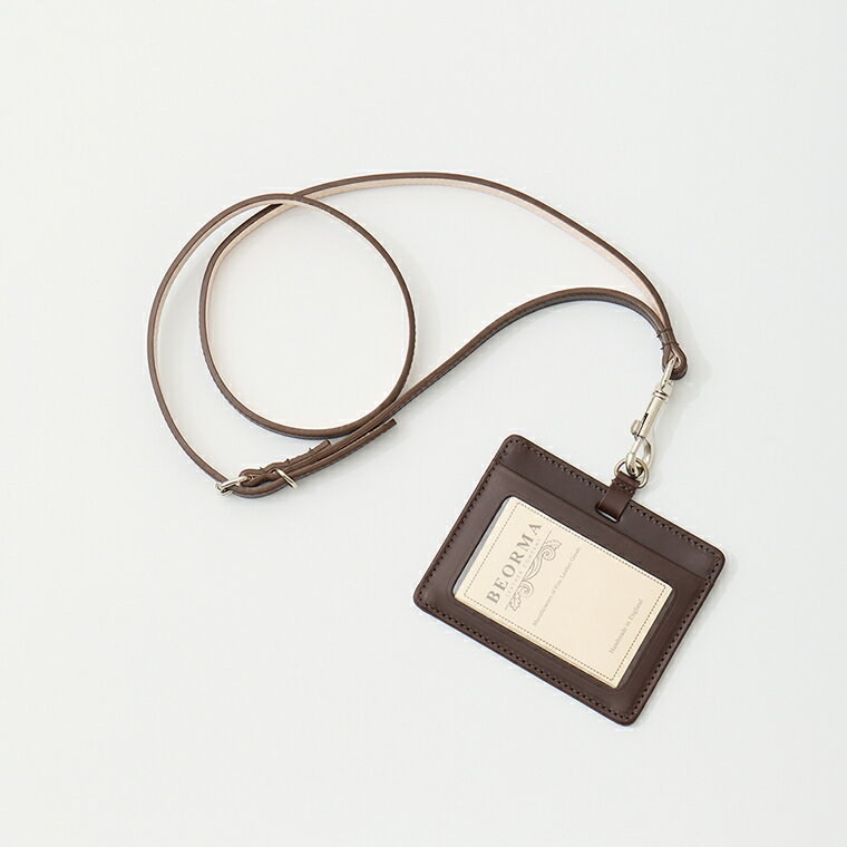 BEORMA LEATHER COMPANY (�٥����ޥ쥶������ѥˡ�) CHELSEA LEATHER ID CARD HOLDER - ESPRESSO ...