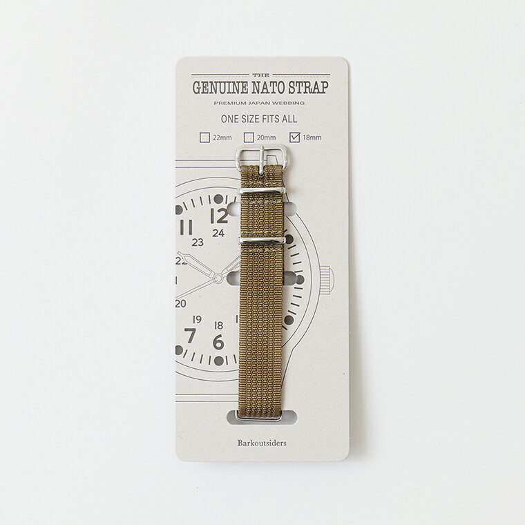 Nylon - Barkoutsiders (バークアウトサイダーズ) GENUINE NATO STRAP FOR NYLON 