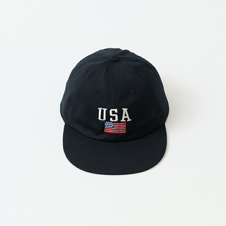 Rakuten - COOPERS TOWN (クーパーズタウン) CHINO TWILL WASHED CAP USA - BLACK アメリカ製 ベースボールキャップ メンズ