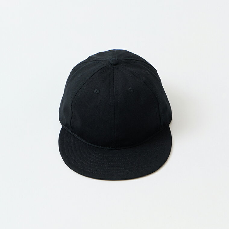 Rakuten - COOPERS TOWN (クーパーズタウン) HERRINGBONE WASHED CAP - BLACK アメリカ製 ベースボールキャップ メンズ