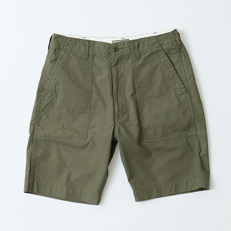 Rakuten - EMPIRE & SONS (エンパイア アンド サンズ) FATIGUE SHORT COTTON RIPSTOP - OLIVE ファティーグショーツ メンズ