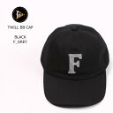 FELCO (tFR) TWILL BB CAP - BLACK_F GREY HEATHER x[X{[Lbv Y fB[X