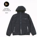 FELCO (フェルコ) PUFFBALL HOOD JACKET STRETCH NYLON - NAVY ストレッチジャケット メンズ’