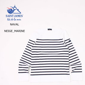 [並行輸入品] SAINT JAMES (セントジェームス) NAVAL - NEIGE_MARINE ナバル ボーダー カットソー メンズ