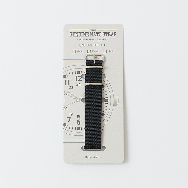 Rakuten - Barkoutsiders (バークアウトサイダーズ) GENUINE NATO STRAP FOR NYLON 