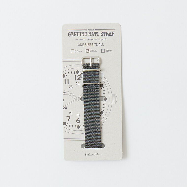 Rakuten - Barkoutsiders (バークアウトサイダーズ) GENUINE NATO STRAP FOR NYLON 