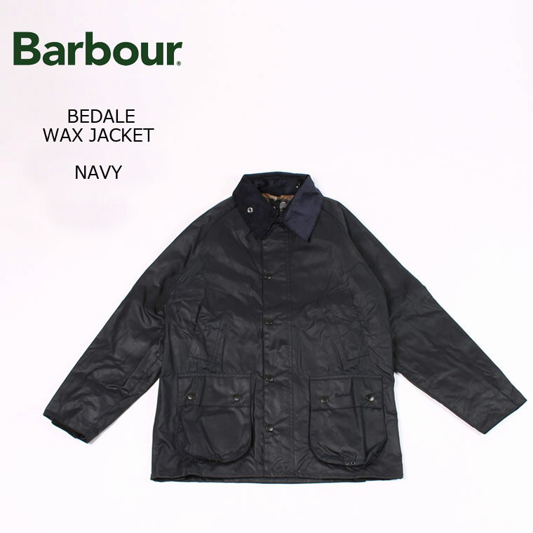 並行輸入品 BARBOUR (バブアー) BEDALE WAX JACKET - NAVY ビデイル オリジナル メンズ オイルドジャケット