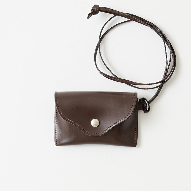 BEORMA LEATHER COMPANY (ベオーマレザーカンパニー) BRIDLE LEATHER AIR PODS CASE - DK BROWN ブライドルレザー エアポッドケース