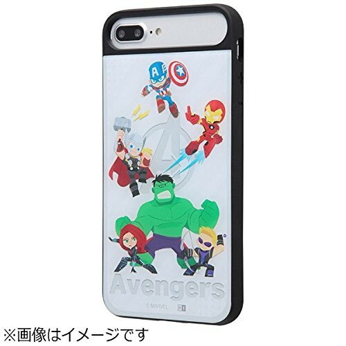 iPhone8Plus ケース アベンジャーズ マーベル 耐衝撃 TPU アイフォン おすすめ 安心 ポリカーボネート アップル Apple イングレム 送料無料 快適 シンプル アイフォーン おしゃれ 衝撃吸収 プレゼント スタイリッシュ