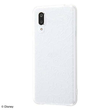 AQUOS sense3 plus ケース ミッキー ラメ かわいい ディズニーキャラクター TPU ソフト キラキラ ストラップホール 粘着痕軽減