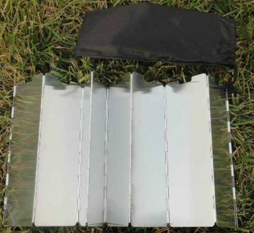 防風板 風除け板 アルミ製 便利 折り畳み式 キャンプ 野外 屋外 風よけ アウトドア コンパクト 収納袋付き ソロキャンプ 防風 使いやすい通販格安セール情報 楽天 通販