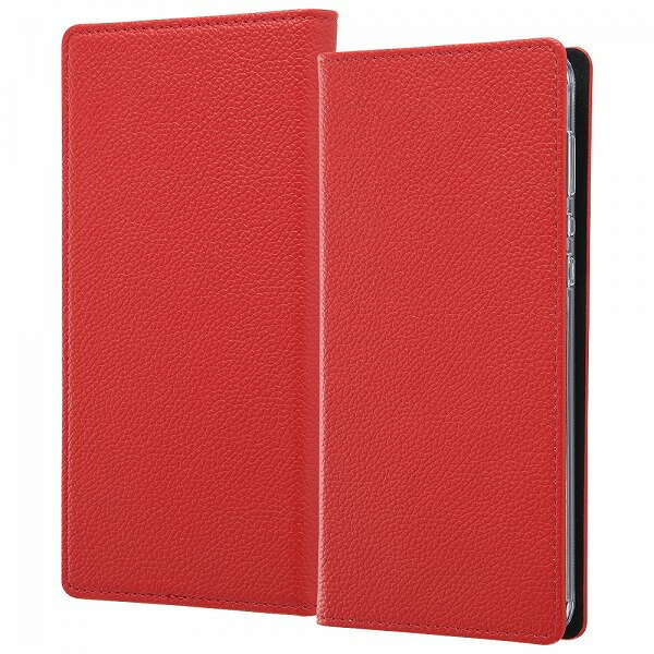 AQUOS sense4 plus ケース 耐衝撃 手帳型ケース カメラ保護 レッド 母の日 おすすめ 安心 衝撃吸収 ポリカーボネイト シャープ SHARP ...