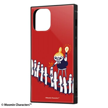 iPhone 12 mini ケース /ムーミン/耐衝撃ハイブリッドケース KAKU/ミイとニョロニョロ かわいい キャラクター TPU アイフォン かっこいい おすすめ 安心 衝撃吸収 アップル Apple イングレム 送料無料 快適 ポリウレタン 可愛い アイフォーン