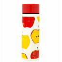ポケミニ 魔法瓶 ボトル トモコ ハヤシ 旬果 アップル 140ml 東亜金属 かわいい フルーツ柄 レッド ちょい飲み