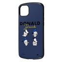\全商品ポイント5倍/ スマホケース iPhone 14 Plus アイフォン14プラス アイフォンケース ディズニー 耐衝撃ケース MiA ミア ドナルドダック_フェイス 保護 画面保護設計 ソフト ハードケース スマホカバー 頑丈 丈夫 ストラップホール スマホグッズ
