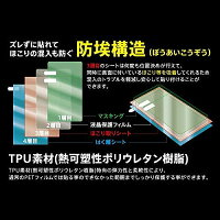 AQUOSR3液晶保護フィルムTPU光沢フルカバー衝撃吸収