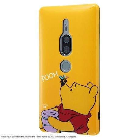 Xperia XZ2 ケース Premium SO-04K SOV38 ディズニー TPUソフトケース Colorap プー かわいい キャラクター ストラップ 光沢 かっこいい おすすめ 安心 衝撃吸収 美しい ソニー sony イングレム 送料無料 快適 ポリウレタン