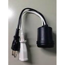 照明用配線器具 プラグ付きソケット HS-L26PBS プラグボディセンプロ OHM(オーム電機)