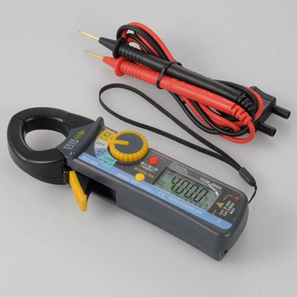 計測機器 デジタルテスター TCM-400A デジタルクランプメーター OHM（オーム電機）