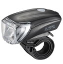 懐中電灯 自転車用ライト SL-400BU-K USB充電式 LEDサイクルライト_OHM(オーム電機)