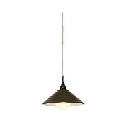 ●シンプルなフォルムで、お部屋のスタイルを問わず使用することができます。(電球別売)●口金がE26で100Wまでの電球であれば、お好みの電球をご使用いただけます。本体サイズW260mm×H90mm×D260mm灯数1灯(電球別売)材質鉄コード長1.0m本体カラーブラウンメーカー取寄品