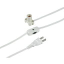 コード付きソケット_KP-M1215NH-W_1827900_ELPA(エルパ・朝日電器)