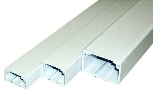 樂天商城 - モール 壁用 ケーブル用ダクト0号 1m_00-4158_DZ-KD01W_OHM（オーム電機）