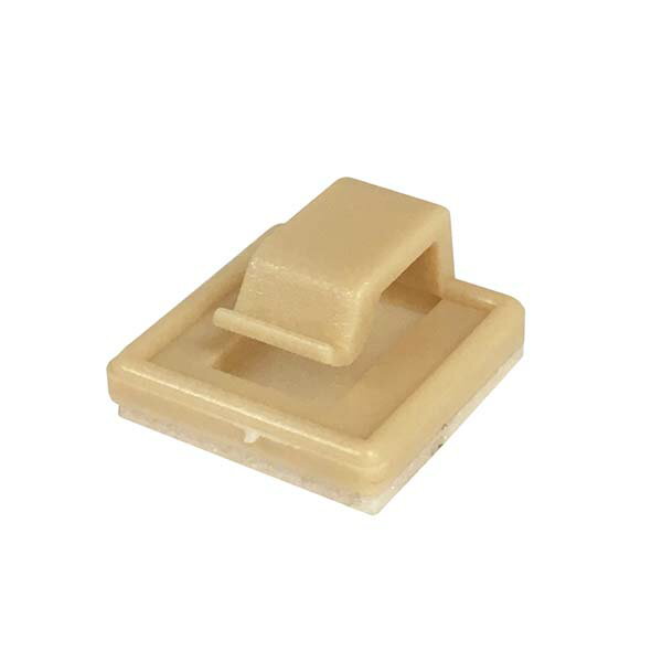 樂天商城 - 配線結束用品 コード止め コードクリップ コードクリップ（小/ベージュ/70個入り）_00-4505_DZ-CCS-C70P_OHM（オーム電機）