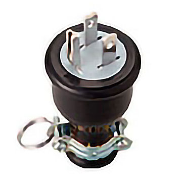 乐天商城 - 接地2P15A 防水プラグ_00-8125_ME2542_OHM オーム電機