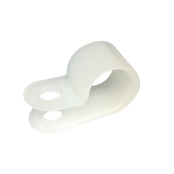樂天商城 - 配線結束用品 サドル ナイロンサドル ナイロンサドル（GCL-1/2/100個入り）_04-0520_GCL-1/2_OHM（オーム電機）