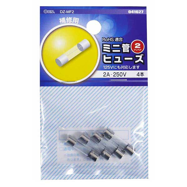 ü ҥ塼 ߥ˴ɥҥ塼2A250V/4_04-1627_DZ-MF2_OHMʥŵ
