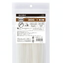 配線結束用品 結束バンド ロックタイ ロックタイ(300mm/白/100本入り)_04-3135_LT-300W100WH_OHM(オーム電機)