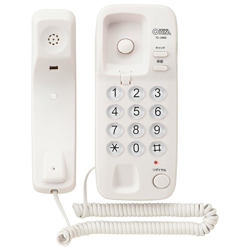 ���õ� ����ץ�ۥ� ����ץ륷�˥��ۥ� ����ץ�ۥ�ʥۥ磻�ȡ�_05-2990_TEL-2990S_OHM�ʥ������ŵ���