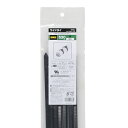 配線結束用品 結束バンド 耐候性ワイドタイ 耐候性ワイドタイ(528mm/黒/10本入り)_09-1768_WLT-530-K 10P_OHM(オーム電機)